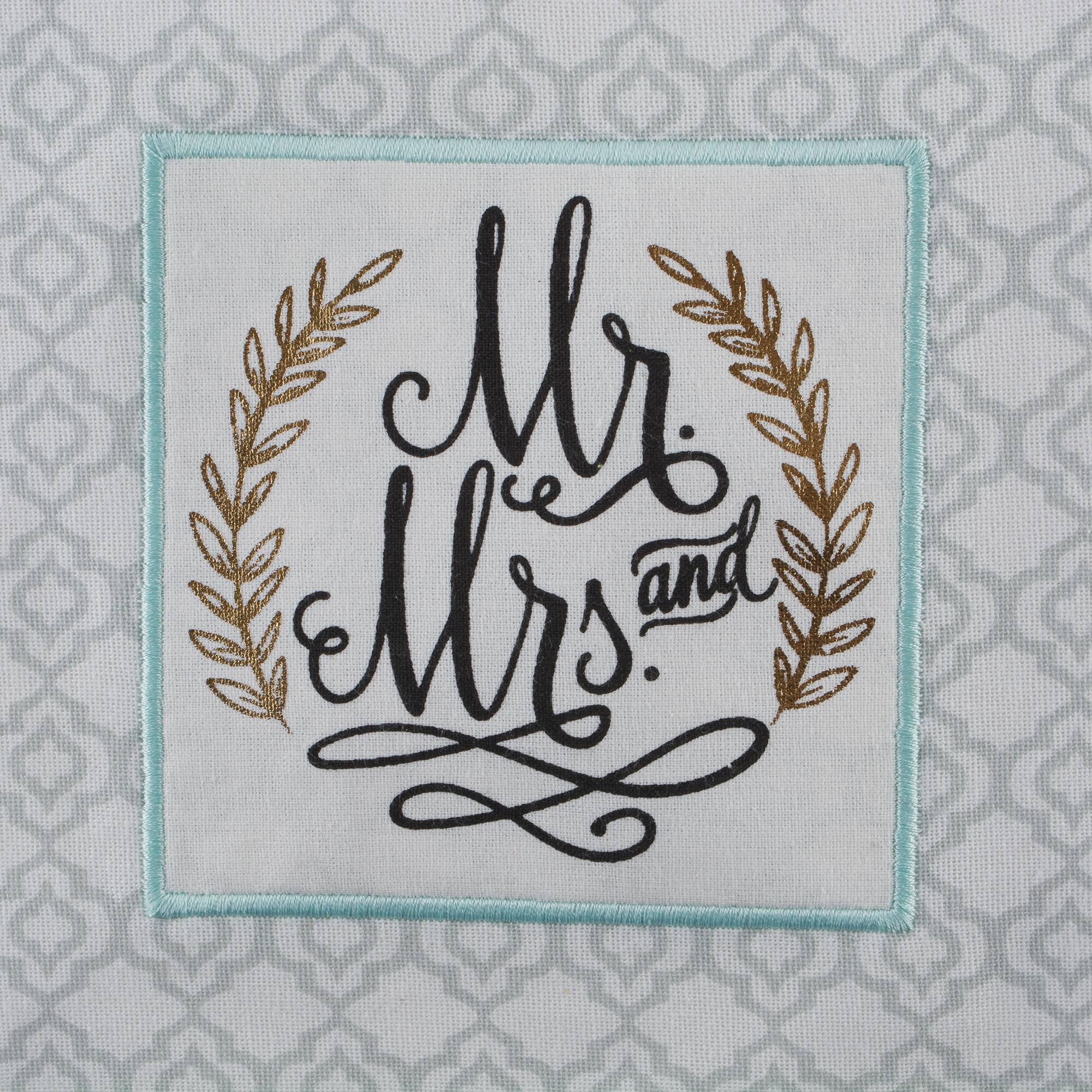DII® Wedding Themed Embellished Dishtowels, 4ct.
